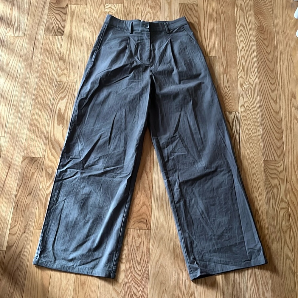 Princess Polly Archer Pants Slate